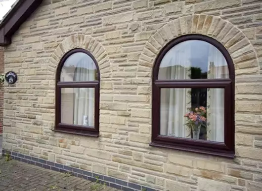 uPVC Arch Windows by V-TECH BUILDING SYSTEMS