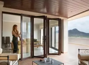 Deceuninck uPVC Bi Fold Door by Shree Shyam UPVC industries