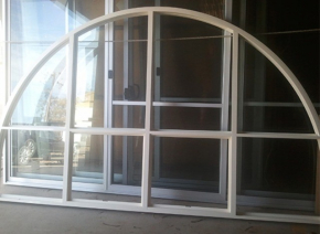 Aluminium Arch Windows by Alupro Building Systems