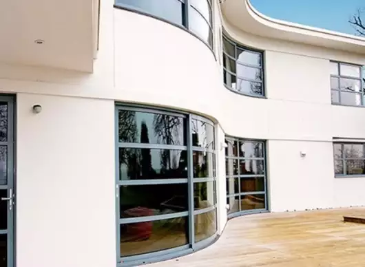 Aluminium Curved Windows by Alupro Building Systems