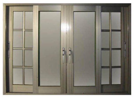 Aluminium Doors by Radhey Aluminium Fabricators and Glass Works