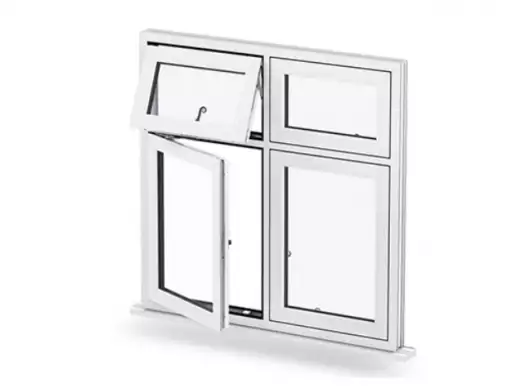 uPVC Combination Window by Sudhakar uPVC Window & Door