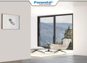 Fenesta Aluminium One Side Fix One Side Railing Slider