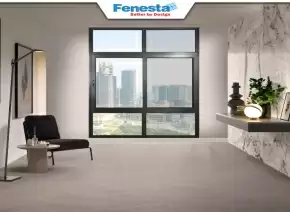 Fenesta Aluminium Combination Slider Window