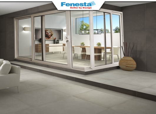 Fenesta uPVC 90Â°Corner Slider