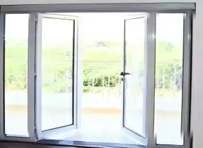 White uPVC Casement Doors By Alpha Windows