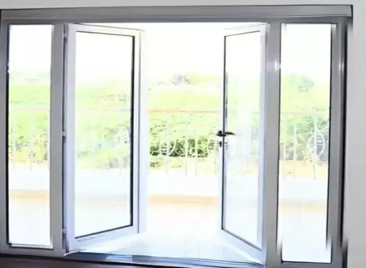 White uPVC Casement Doors By Alpha Windows