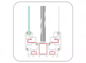 uPVC Casement Windows Profile (EN112 TwinSash 42/42) by ENCRAFT