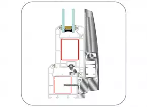 uPVC Tilt & Slide Door Profile (EN142 Tilt & Slide) by ENCRAFT