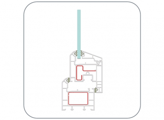 Upvc Tilt & Turn Window Profile (EN62 Tilt & Turn Window) by ENCRAFT