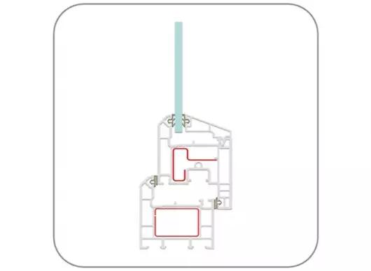 Upvc Tilt & Turn Window Profile (EN62 Tilt & Turn Window) by ENCRAFT