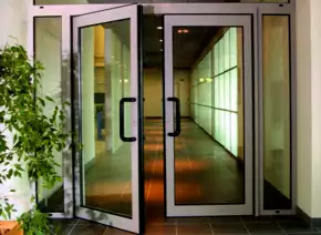 Aluminium Casement Door K-1101 (Opt. C) Series by Kalco Alu-Systems