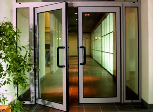 Aluminium Casement Door K-1101 (Opt. C) Series by Kalco Alu-Systems