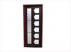 Solid Wood Steel Inlay Doors By O.P. Doors